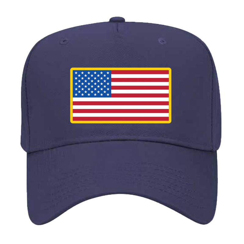 Classic Navy Flag Patch Trucker Hat