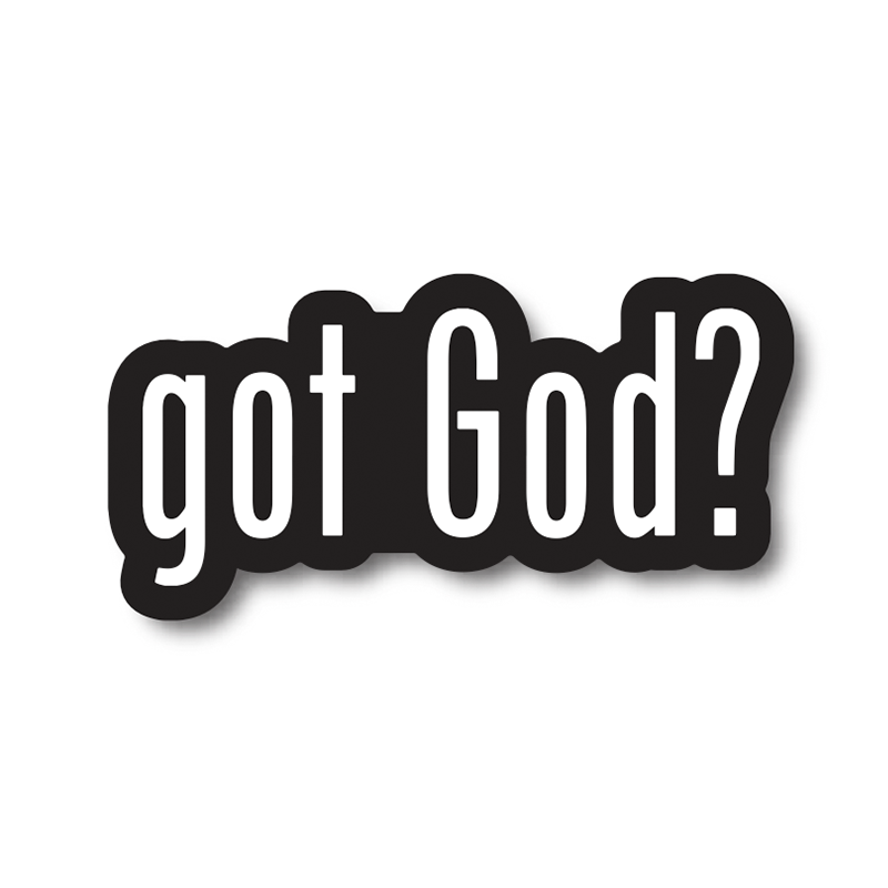 got God? Sticker Decal